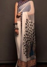 Robe saris à motif oriental