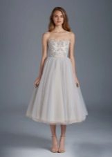Robe moelleuse avec haut en dentelle