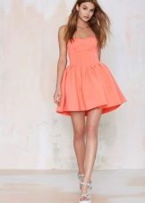 Robe en néoprène pêche