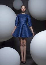 Robe bleu néoprène