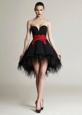 Robe de soirée en néoprène