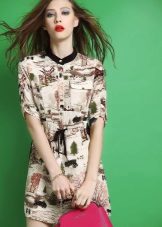 Robe chemise imprimée