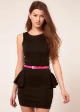 Robe avec un basky incomplet