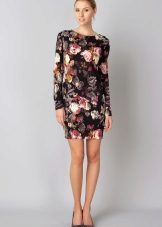 Robe Sulphur avec des roses claires