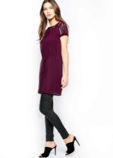 Robe tunique avec leggings
