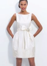 Robe de tulipe blanche