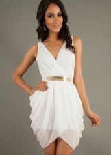 Robe de tulipe blanche