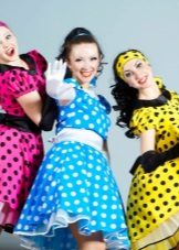 Polka Dot Robes De Style Rétro