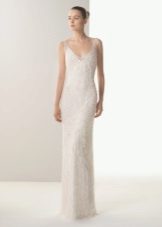 Robe de mariée à bretelles