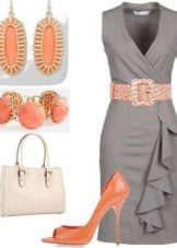 Robe pour la figure Rectangle et accessoires
