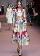 Robe avec dessins pour enfants Dolce & Gabbana