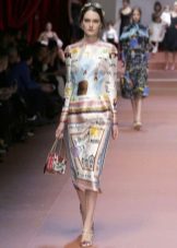 Robe avec dessins pour enfants Dolce & Gabbana
