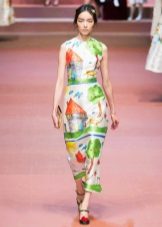 Robe avec dessins pour enfants Dolce & Gabbana