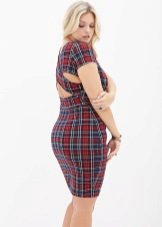 Robe rouge pour femmes obèses