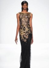 Robe de soirée baroque