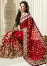 Saree De Mariage Rouge