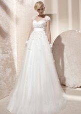 Robe de mariée longue taille haute