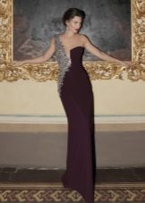 Robe asymétrique de Tariq Ediz