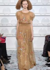 Robe de printemps en mousseline