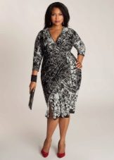 Robe avec un motif pour complet