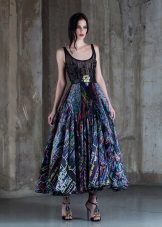 Robe avec un motif