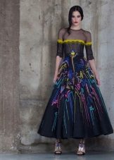 Robe de modèle une ligne