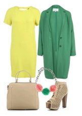 Robe de vêtement pour fille couleur type hiver