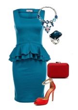 Robe de vêtement pour fille couleur type hiver