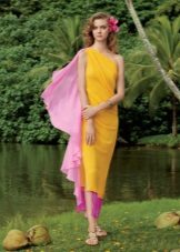 Robe d'été jaune