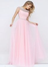 Robe de bal rose