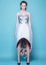 Robe d'été papillon haute-basse