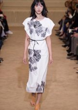 Robe d'été à manches courtes