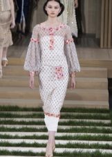 Robe d'automne à manches larges