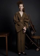 Robe d'automne avec manche