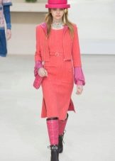 Robe d'automne tweed