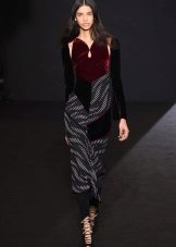 Robe d'automne à manches longues