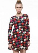 Robe de couleur jambes d'oie