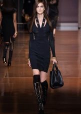 Robe en jersey à manches longues