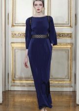 Robe longue en jersey