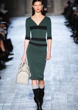 Robe en jersey midi