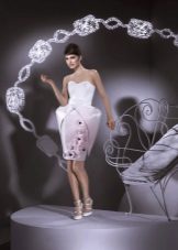 Robe en papier ouverte