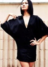 Robe Courte Satin Bat