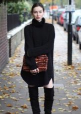 Sac et bottes longues pour robe-sac
