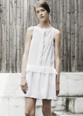 Robe à taille basse pour une figure rectangle