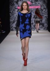 Robe courte en laine