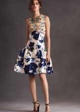 Robe d'été en crêpe de Chine