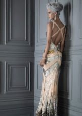 Robe dos nu longue au sol