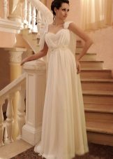 Robe de mariée de style Empire à bretelles
