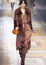 La robe de tous les jours dans le style boho est marron