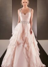 Robe de mariée rose